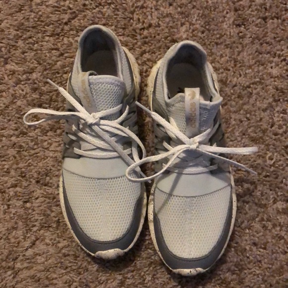 Custom Adidas Tubular- periwinkle blue/grey - Picture 6 of 6